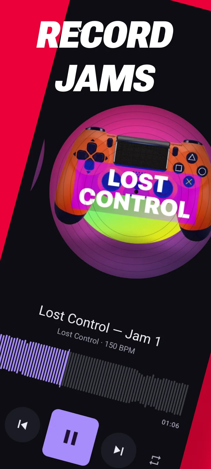 Keep the take Share the moment — Android app screenshot